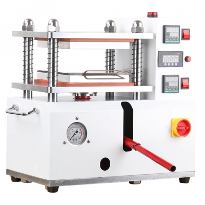 Desktop flat plate Vulcanizing Machine for PVC, Plastic, Rubber, and Silicone Products