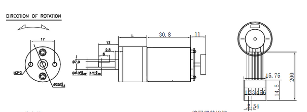 371 gear motor