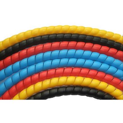 12mm diameter 2 meters colorful spiral cable wrap