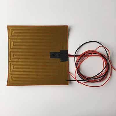 200mm, 210mm or 250mm kapton film flexible heater