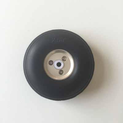 2.5 inches PU RC airplane wheel