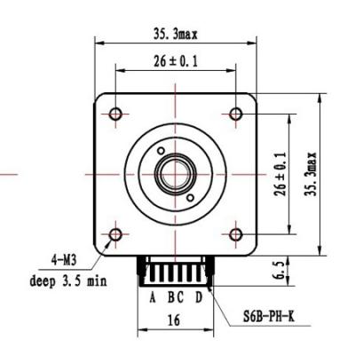 NEMA14 Threaded Stepper with ACME lead screw