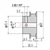 32 or 40 tooth 3mm gt2 belt pulley