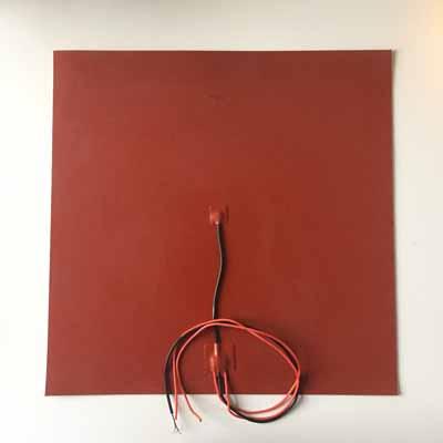 400mm flexible silicone heater pad