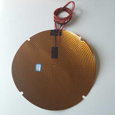 12V, 24V or 110V 300mm KAPTON FILM HEATER