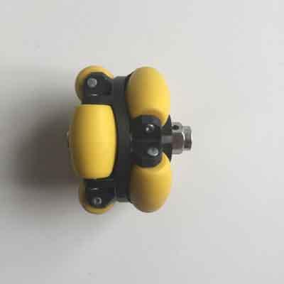 Omni-Directional Wheels 70mm w/ Coupling