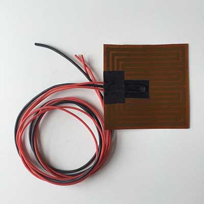 12 or 24v 100w 100, 120 or 150mm kapton film heater