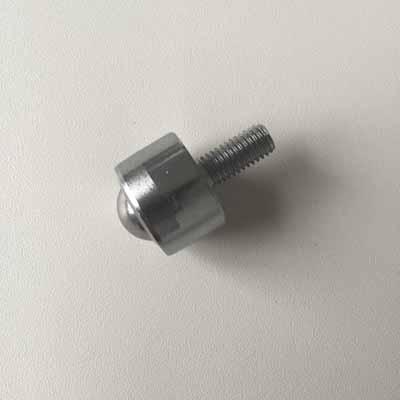 Ball transfer bearing with screw