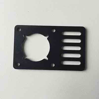 Motor mount plate or linear module block for Openbuilds