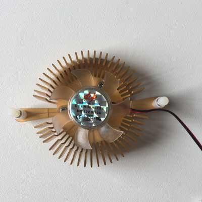 12V 0.1A graphic card cooling fan