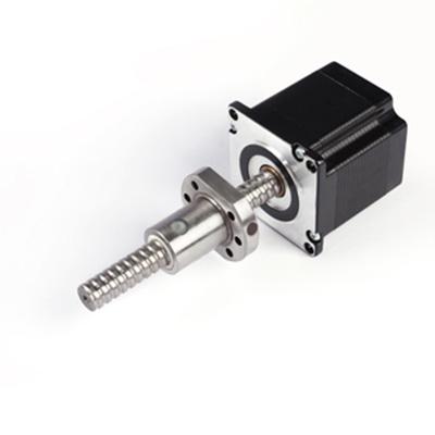 Ball screw integrated stepper motor linear actuator