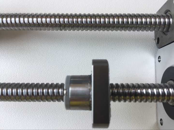 ground and rolled ball screw