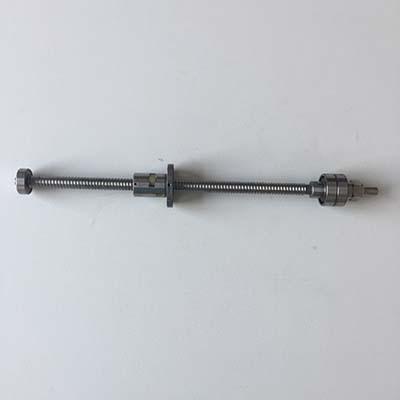 Ground ball screw 0602 or 0802 with machine end