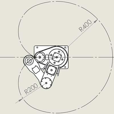 SCARA Robot Arm STEP or SERVO