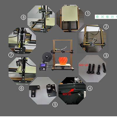 CR-10 or CR-10S large volume 3D Printer