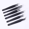 6pcs per lot precision ESD Tweezers