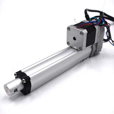 9-36V DC belt driven stepper motor linear actuator