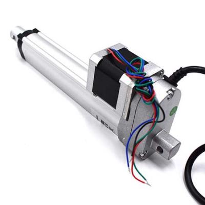 9-36V DC belt driven stepper motor linear actuator