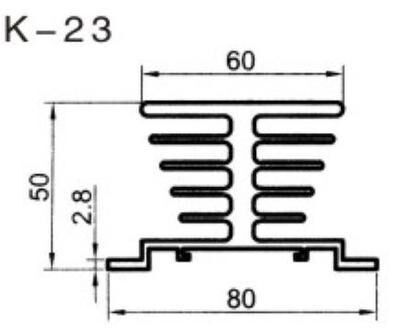 heat sink for solid-state relay