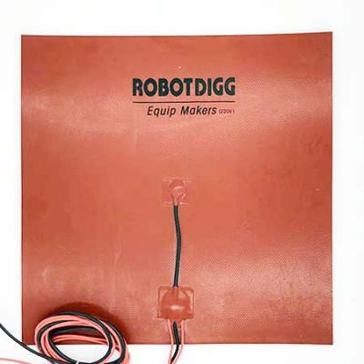 400mm flexible silicone heater pad