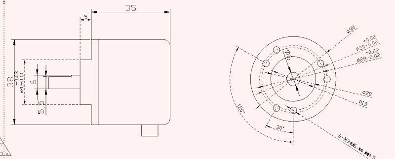 AB incremental encoder