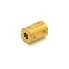 Rigid Coupler D16L22 in Brass 5mm