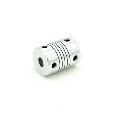 Flexible Coupling 6mm or 6.35mm Shaft to Screws