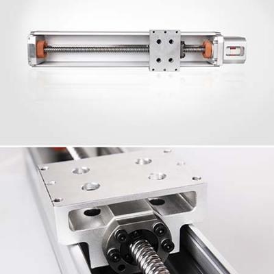 Ball screw n linear rail with anti-dust cover linear actuator