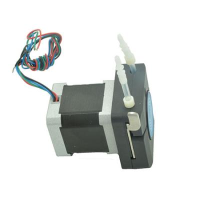 Stepper motorized openable head peristaltic pump