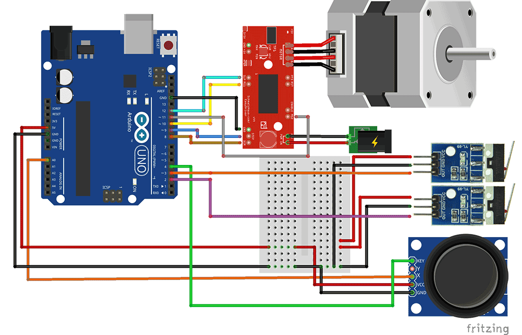 stepper motorized syringe pump