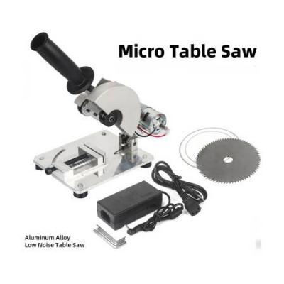 DIY Micro Cutting Machine Mini Small Aluminum Alloy Table Saw