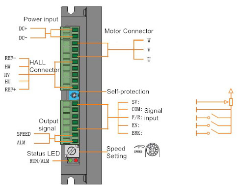 BLD-300B Wiring Diagram