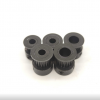 Voron 3D Printer black anodized 16, 20, 64 and 80 tooth GT2 pulley