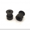 Voron 3D Printer black anodized 16, 20, 64 and 80 tooth GT2 pulley