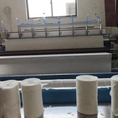 Wet Wipe Splitting and Rewinding Machine with humidifying system