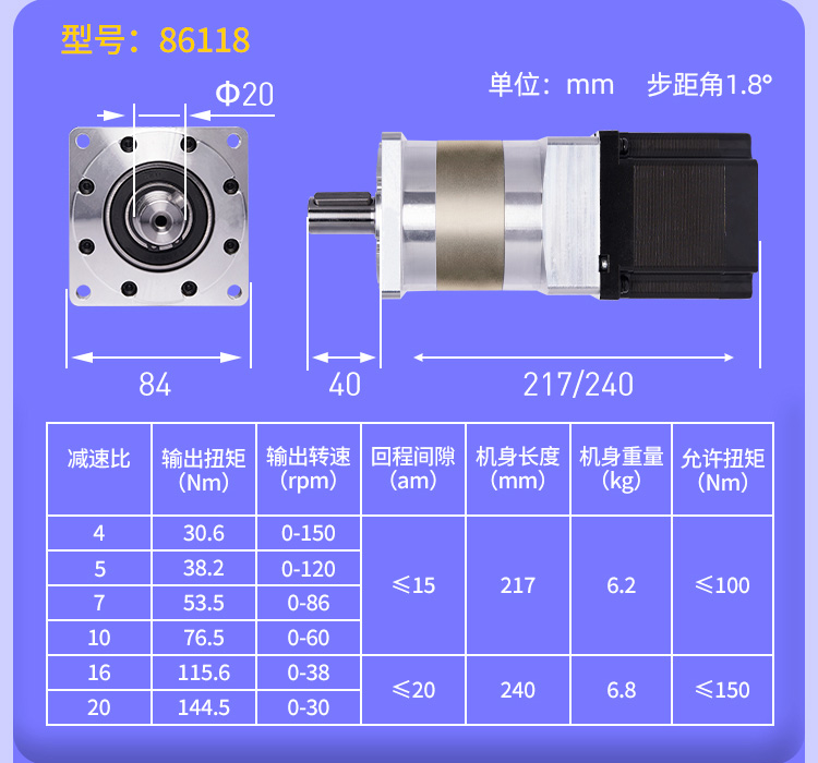 NEMA23 or NEMA34 hollow shaft stepper motor rotary index unit - RobotDigg