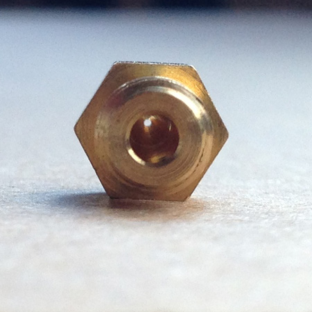 MK8 0.4mm brass nozzle