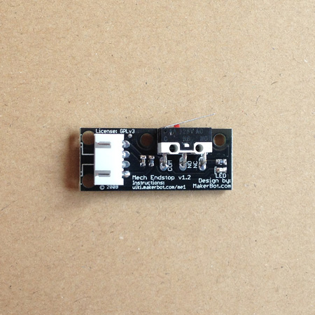 microswitch board for 3d printer